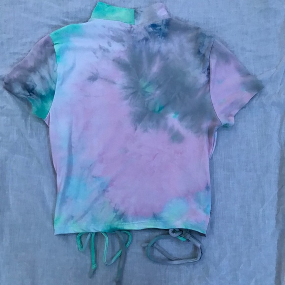 Color full pastel crop top - Picture 2 of 2